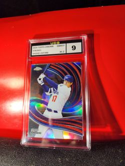 Shohei Ohtani 2024 Topps Chrome Strokes #S2 UCG MINT 9