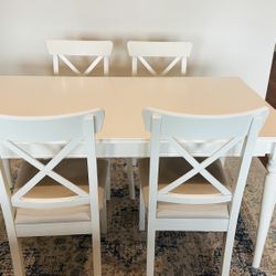 6 Seater Dining Table With 4 Chairs