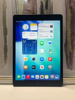 Apple iPad 9th Gen A2602 Space Gray 10.2” 64GB Tablet iOS 26 - $159