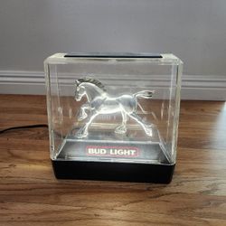 Vintage Beer Budlight Light Sign