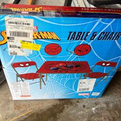 Spiderman Table