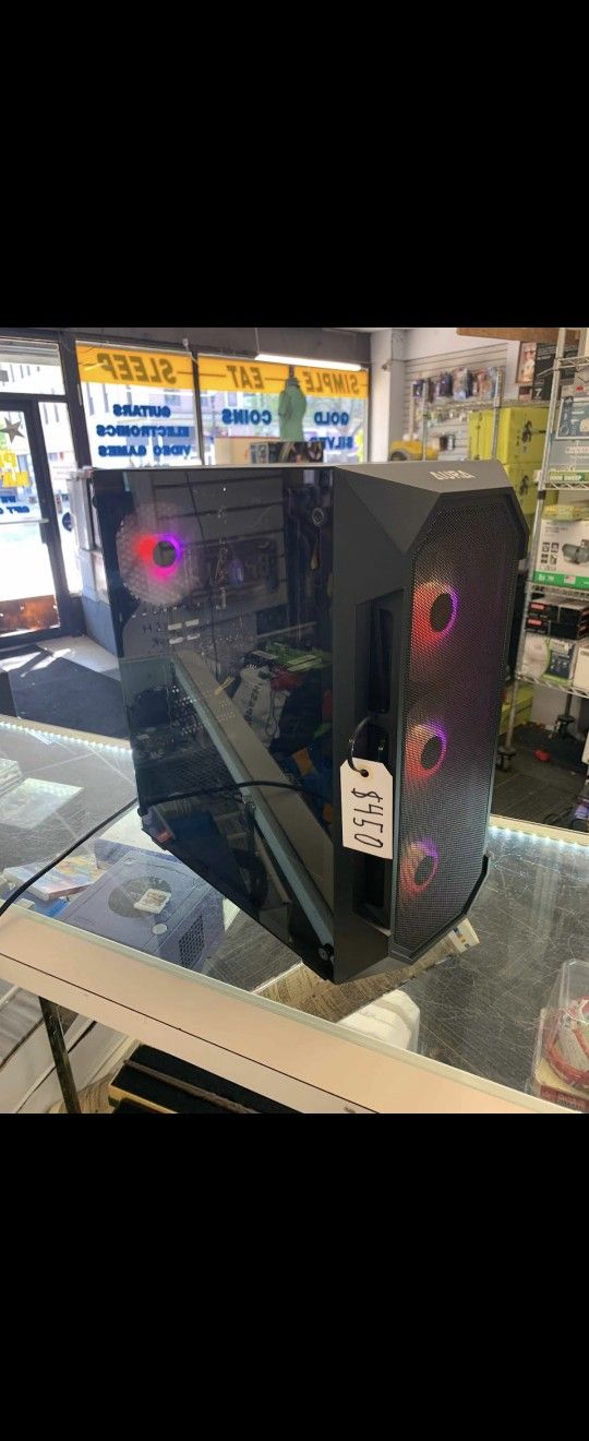 Refurbished Custom Gaming PC i5 7th Gen 8GB DDR4 256GB SSD GTX 1050TI $350 OBO