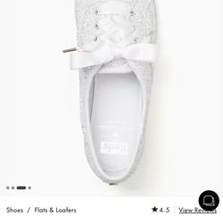 Kate Spade X Keds Glitter Wedding Sneakers