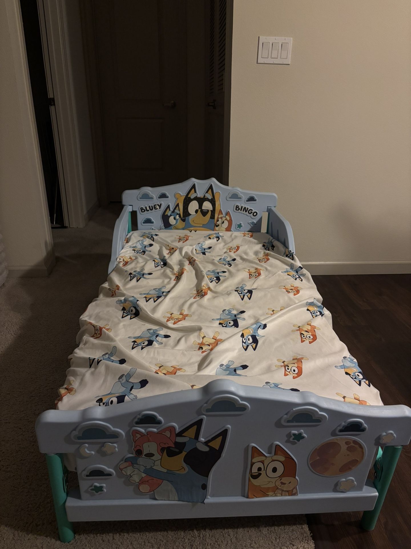 Bluey 3D Toddler Bed