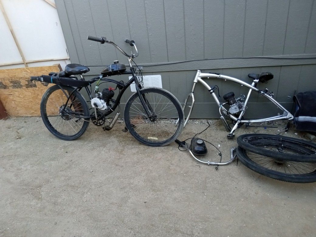 2 Motorized Bicycles 