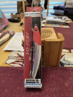 FISHING YO-ZURI CRYSTAL MINNOW 3/4 oz