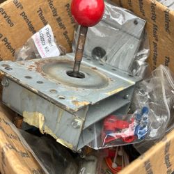 2 Pac-Man Joystick Controller With Old Leaf Switches