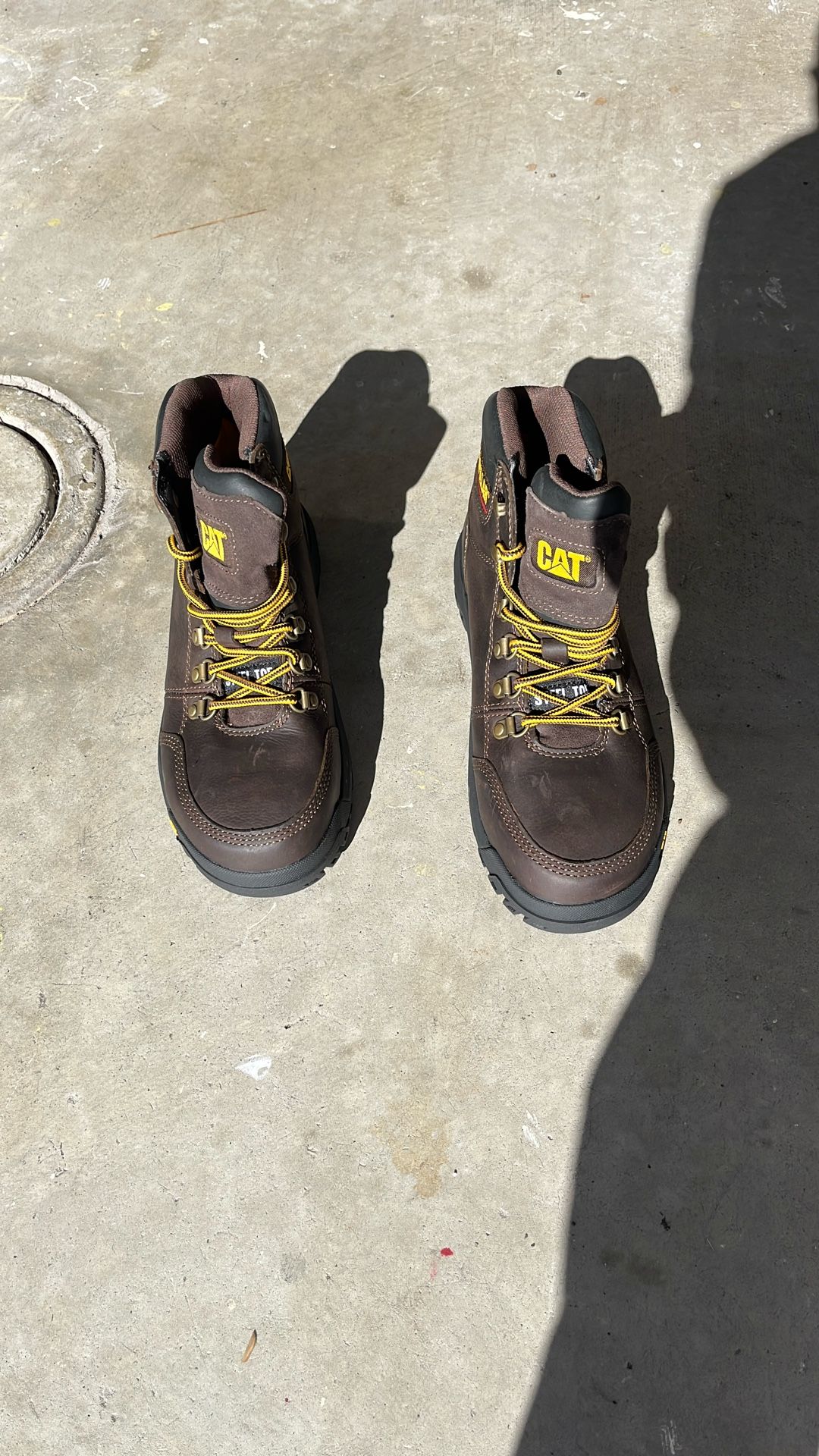 Caterpillar Steel Toe Boots