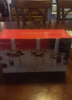 Candle holders set of 3