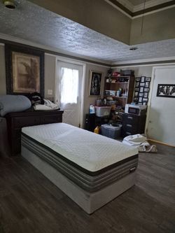 Super thick twin XL mattress with Free box spring