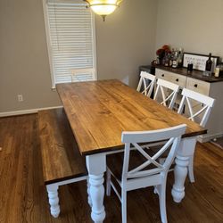 Handcrafted Farmhouse Tables
