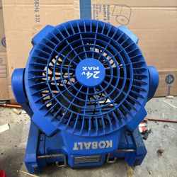 Kobalt 24 V Job site Blower 