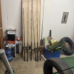 Deep Sea Fishing Poles
