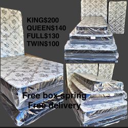 Mattresses King Queen Full Twin