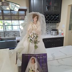 The Prinvess Diana Bride Doll
