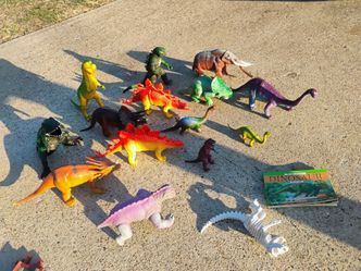 Imperial 1980's Rubber Dinosaurs