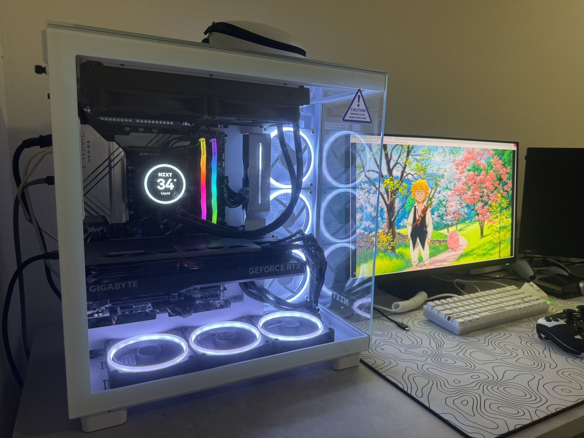 Gaming PC I9-14900kF CPU NVIDIA 4090 Geoforce RTX GPU