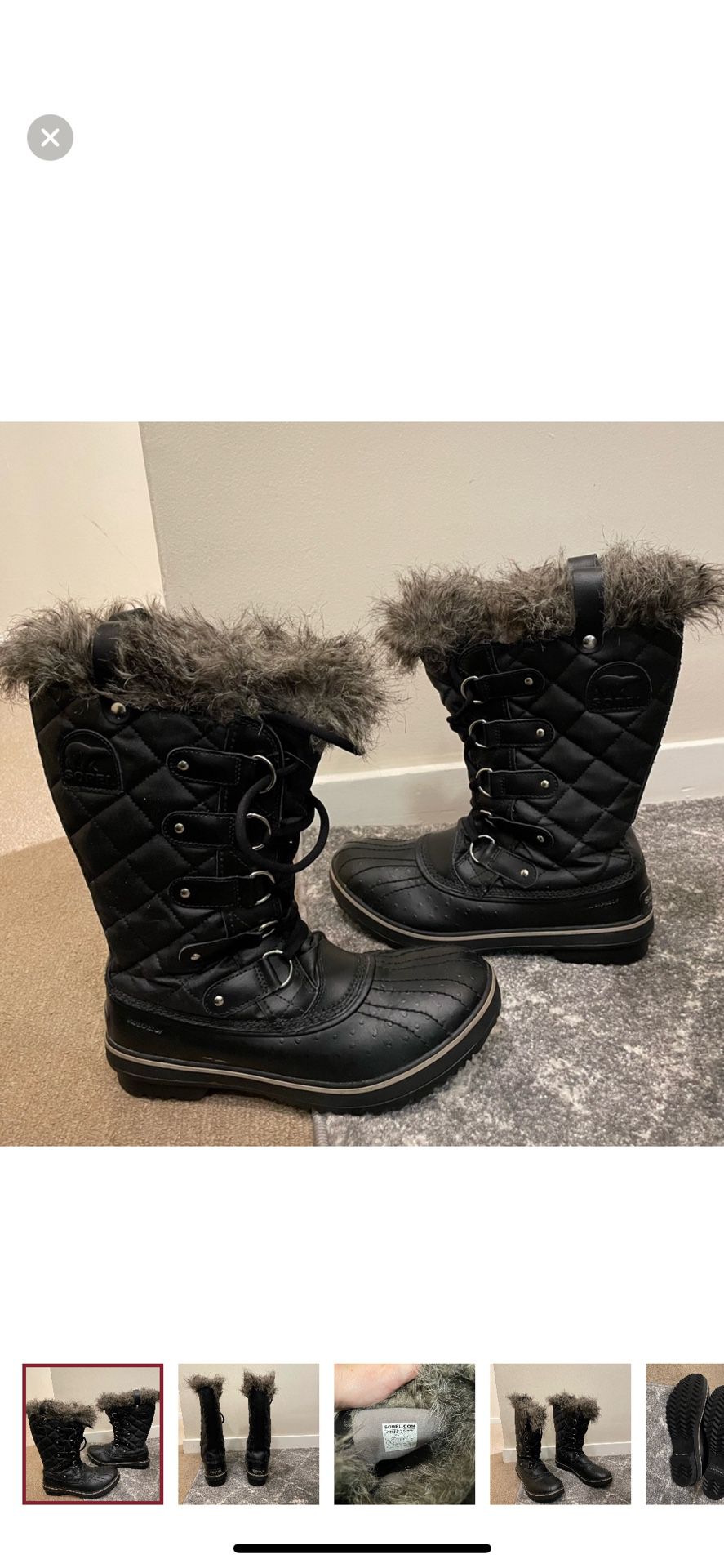 Sorel Waterproof Snow Boots