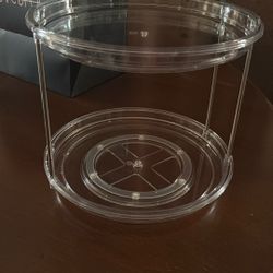 2 Tier Lazy Susan Great For Spices 