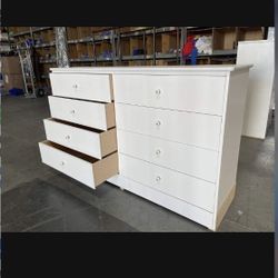 White 8 Drawer Dresser Assemble 