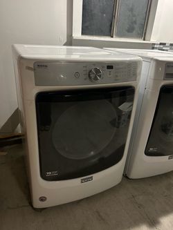 Maytag Front Load Dryer and Washer White