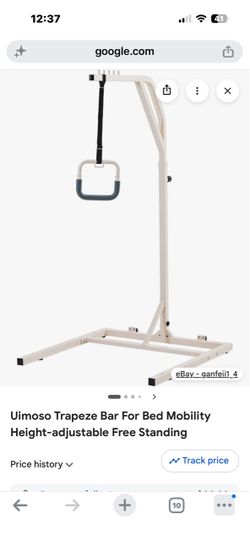 Free standing overbed trapeze