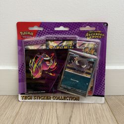MEGA EVOLUTION ASCENDED HEROES TECH STICKER COLLECTION GASTLY NEW/SEALED