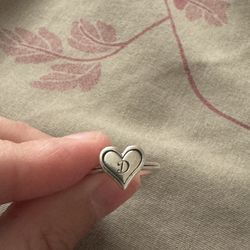 James Avery Initial Ring 