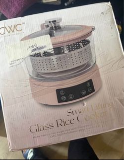 CWC Smart Lifting Glass Rice Cooker PINK