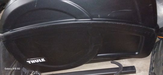 Thule Bike cargo case + extras