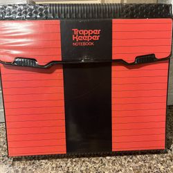 1990’s Collectible Trapper Keeper- Red