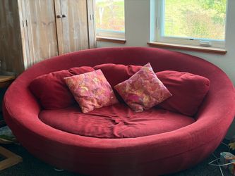 Red couch
