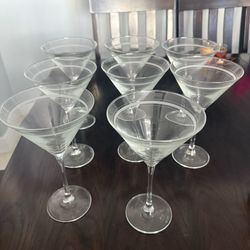 Martini Glasses Set of 8