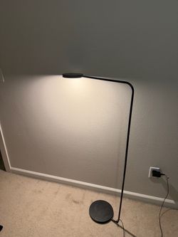 Modern Black LED Arc Floor Lamp