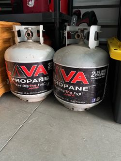 2 Lava Propane tank