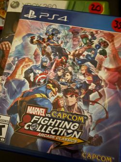 Marvel vs Capcom fighting collection ps4