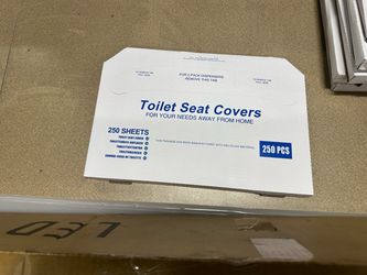 Disposable Toilet Seat Covers and Bin Liners (LOT)