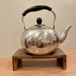 Vintage Potobelo Stainless Steel Tea kettle