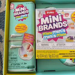 Mini Brands Fill the Fridge Costco Exclusive Set w/ 3 Mini Balls Brand New