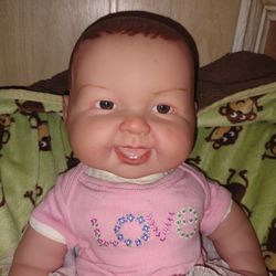 Reborn Baby Painted Hair