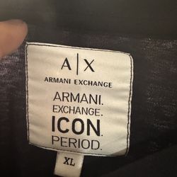 ARMANI EXCHANGE LONG SLEVE FOR MAN SIZE XL GREAT CONDITION 