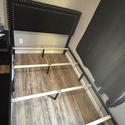 Black Full Bed & Dresser 