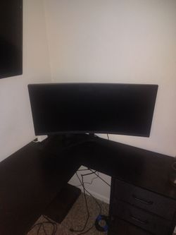 34 inch crua curved gaming monitor