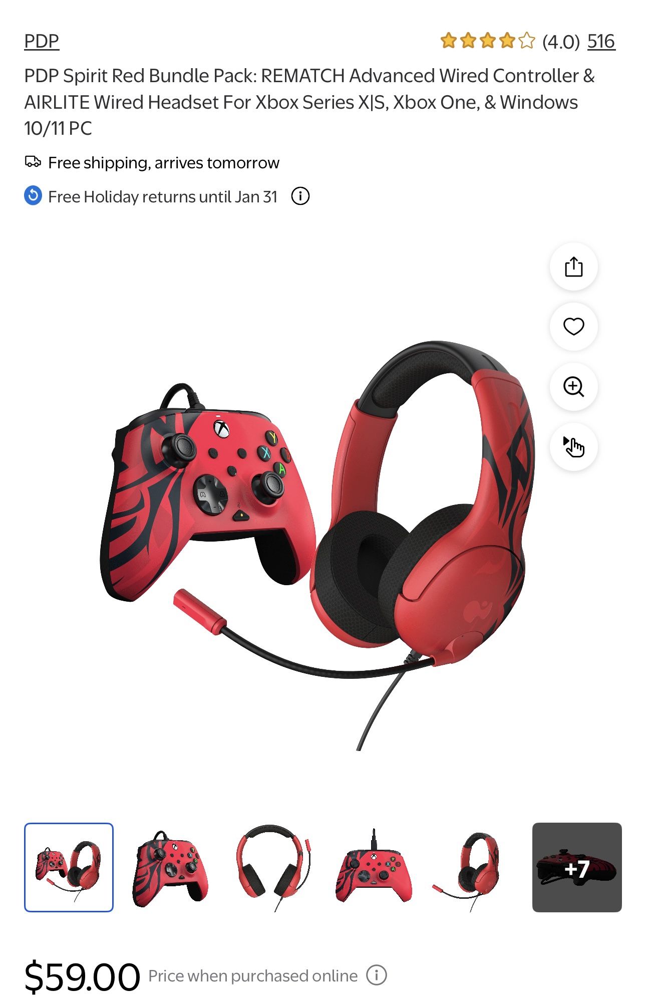 Xbox Controller Headphone Set