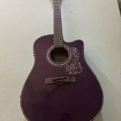 Randy Jackson Limited Edition guitar purple (price Is Negotiable)