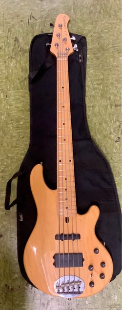 Lakland Skyline Series 5 String Electric Bass Guitar Brown Musical Instrument Sound Music Audio Gig Live Performance studio Recording Concert