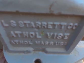 Bench.   Vise. For .Sale.   Paint  Long Tame In My Storage