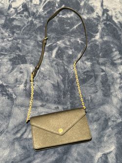 Mk Small Saffiano Leather Envelope Crossbody Bag