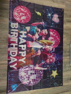 Kids birthday banner