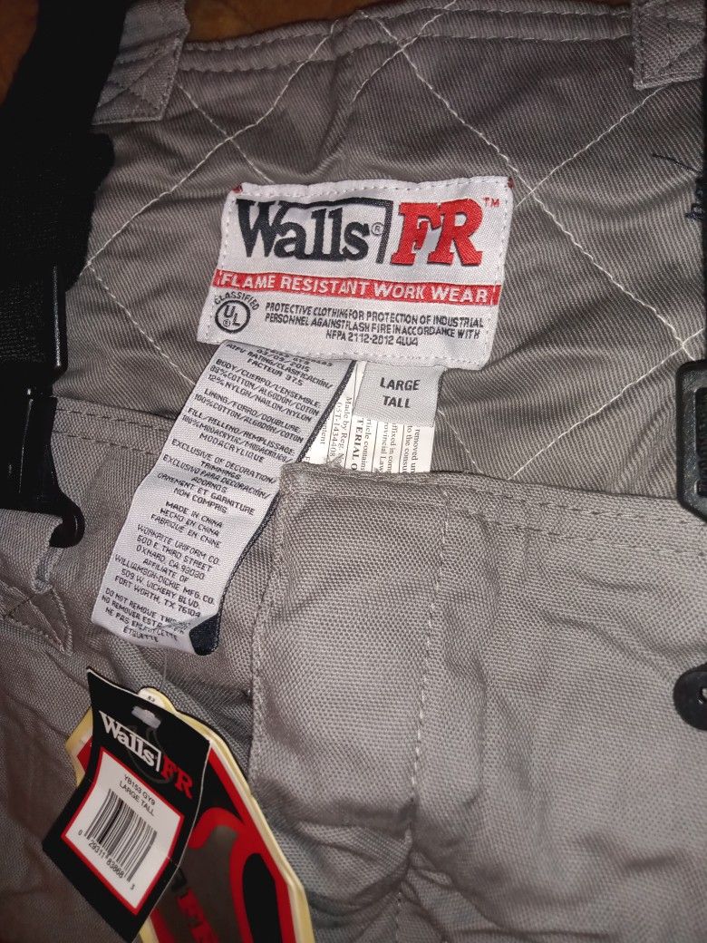 Walls FR Flame Resistant Work Wear Coveralls Gray